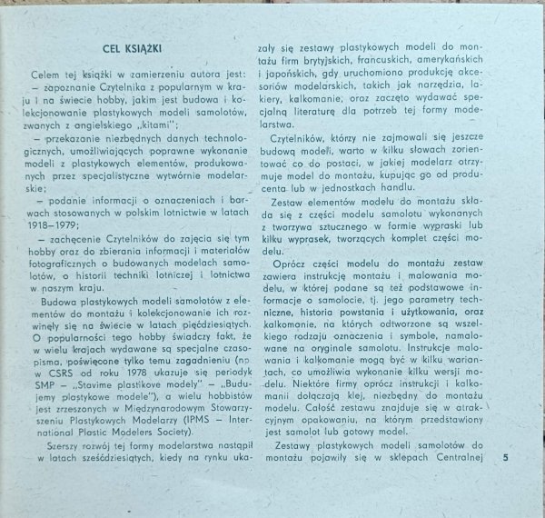 Krzysztof Wagner - Budowa plastykowych modeli samolotów
