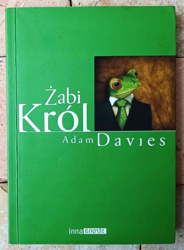 Adam Davies • Żabi król - okładka