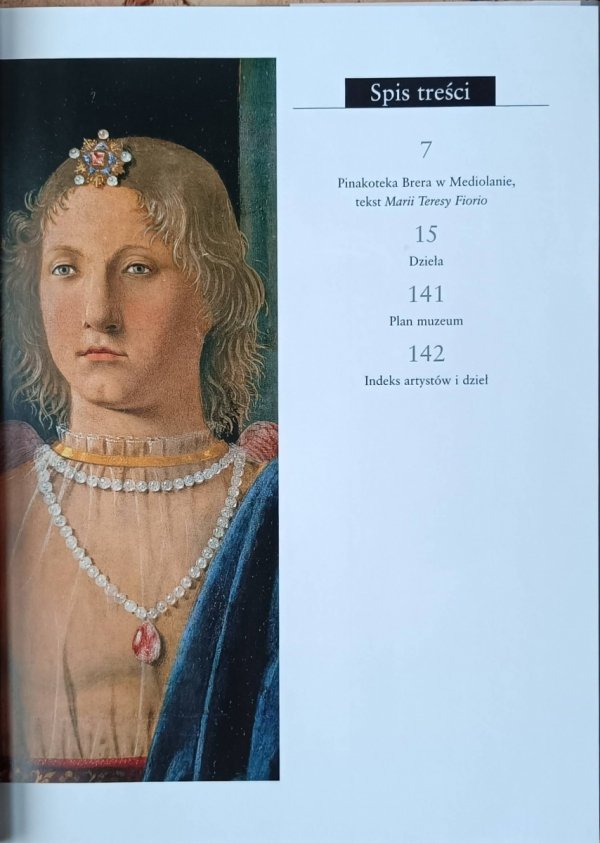 Muzea Świata • Pinakoteka Brera. Mediolan - spis treści