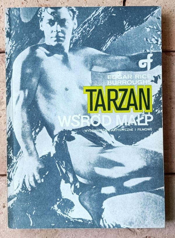 Edgar Rice Burroughs Tarzan wśród małp - okładka