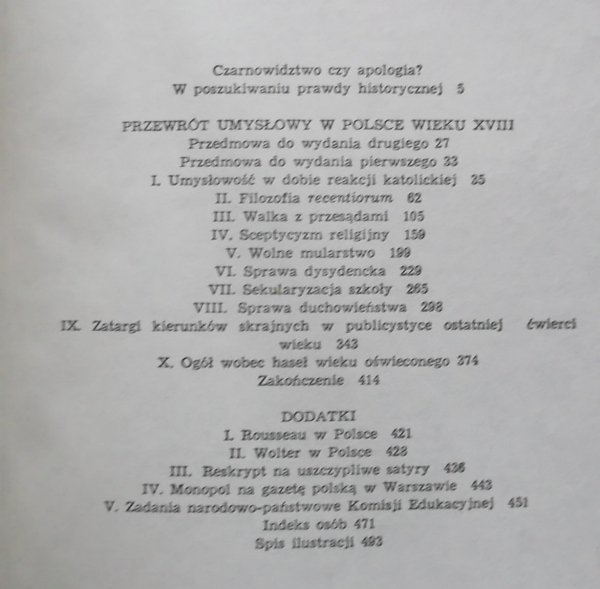 Władysław Smoleński • Przewrót umysłowy w Polsce wieku XVIII
