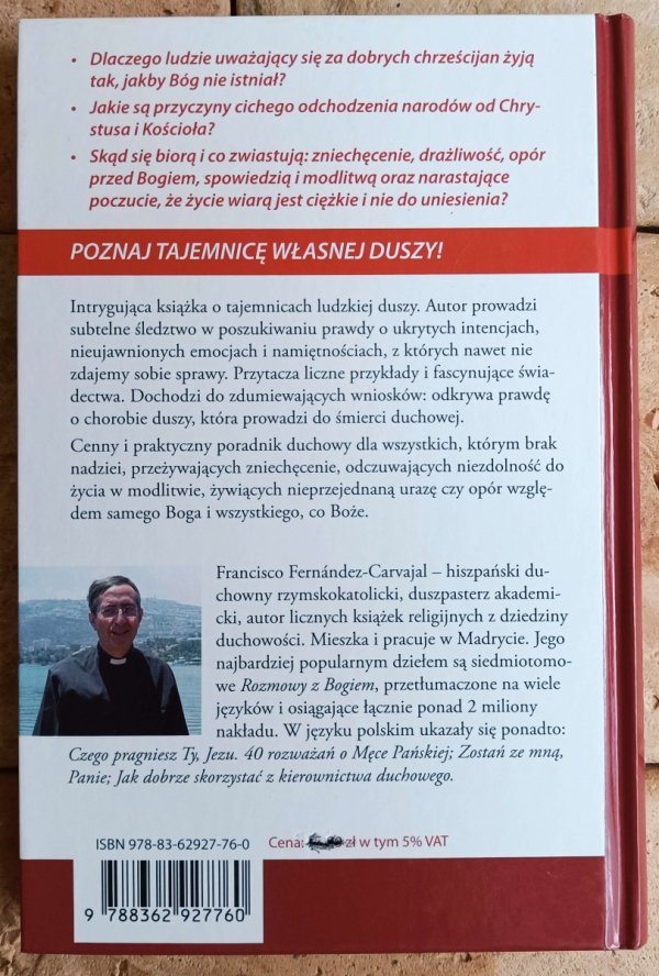 Francisco Fernandez-Carvajal • Lenistwo duchowe. Smutek uśpionej duszy - okładka