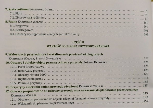Środowisko przyrodnicze Krakowa. Zasoby - ochrona - kształtowanie