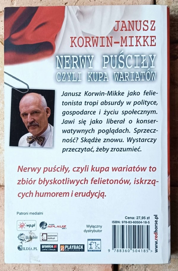  Janusz Korwin-Mikke • Nerwy puściły czyli kupa wariatów - okładka