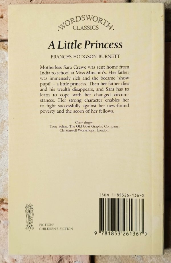 Frances Hodgson Burnett • A Little Princess - okładka