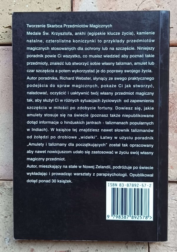 Richard Webster - Amulety i talizmany dla początkujących