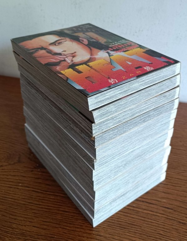 Buronson, Ryoichi Ikegami - Heat | 12 tomów | komplet - okładka