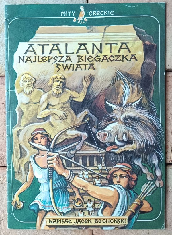 Jacek Bocheński - Atalanta najlepsza biegaczka świata - okładka