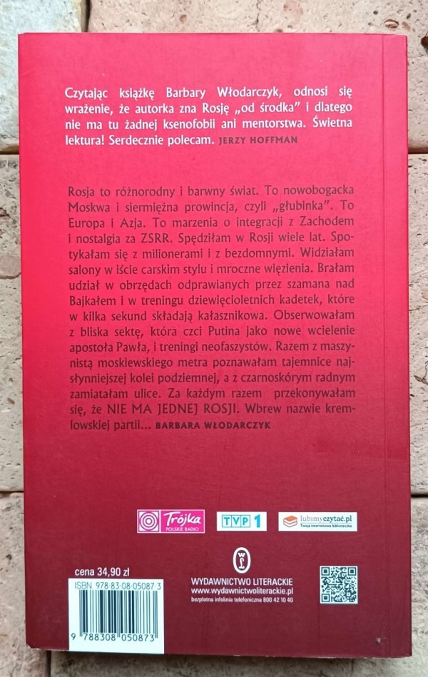 Barbara Włodarczyk • Nie ma jednej Rosji - okładka