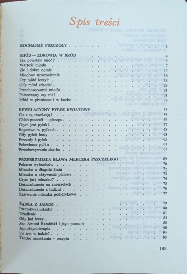 Irena Gumowska • Pszczoły i ludzie [pszczelarstwo]