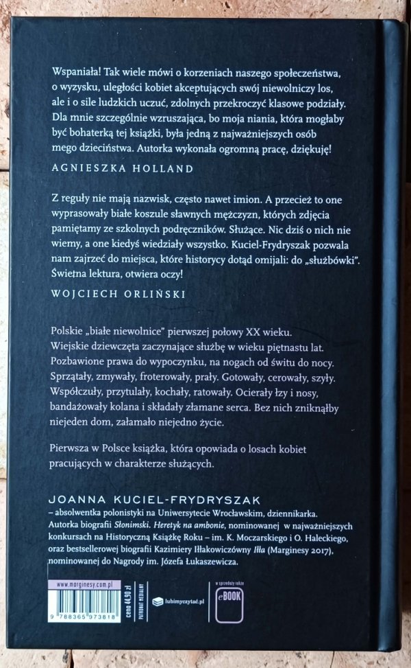 Joanna Kuciel-Frydryszak Służące do wszystkiego - okładka
