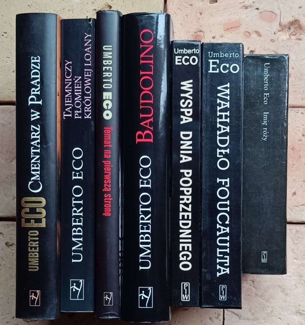 Umberto Eco 7 powieści komplet - okładka