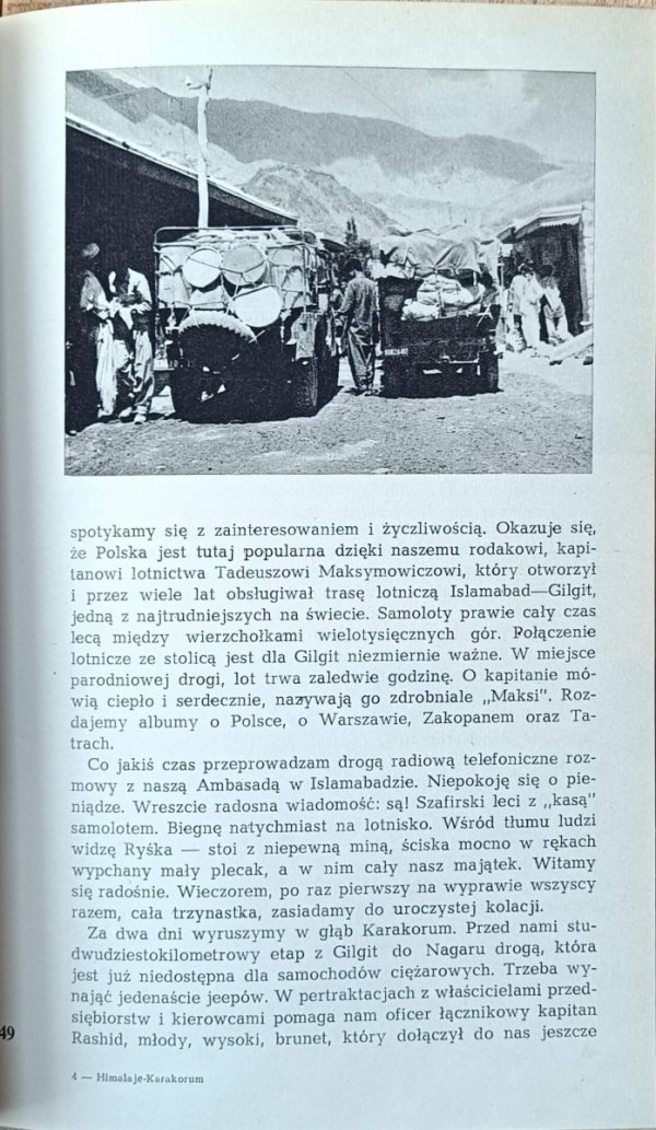 Himalaje - Karakorum red. Kazimierz Saysee-Tobiczyk - fragment