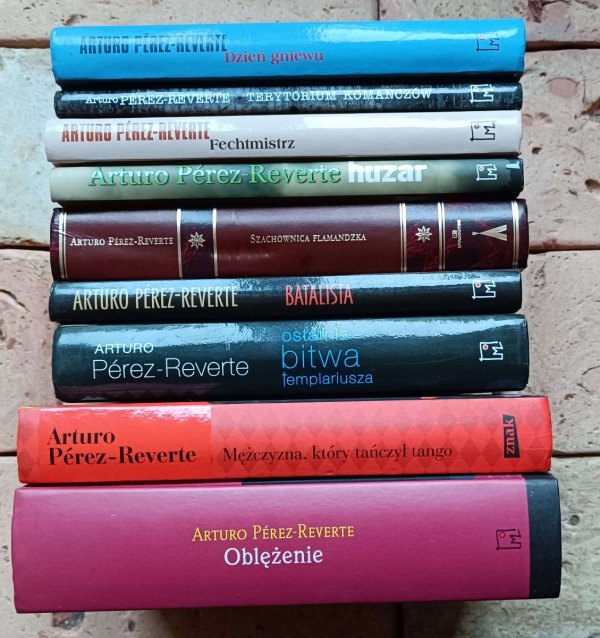 Arturo Perez Reverte Oblężenie - Fechmistrz - Batalista | komplet | 9 książek