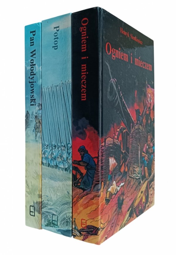 Henryk Sienkiewicz - Trylogia | komplet | wydanie ilustrowane