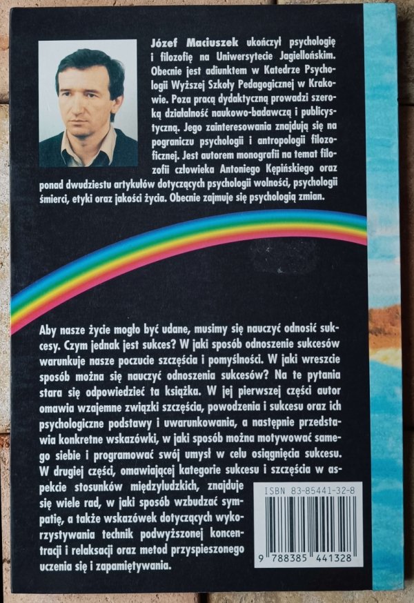 Józef Maciuszek • Sztuka udanego życia - okładka