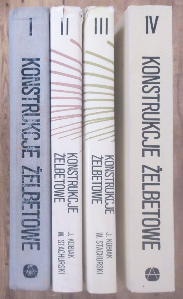 Kobiak, Stachurski Konstrukcje żelbetowe 4 tomy