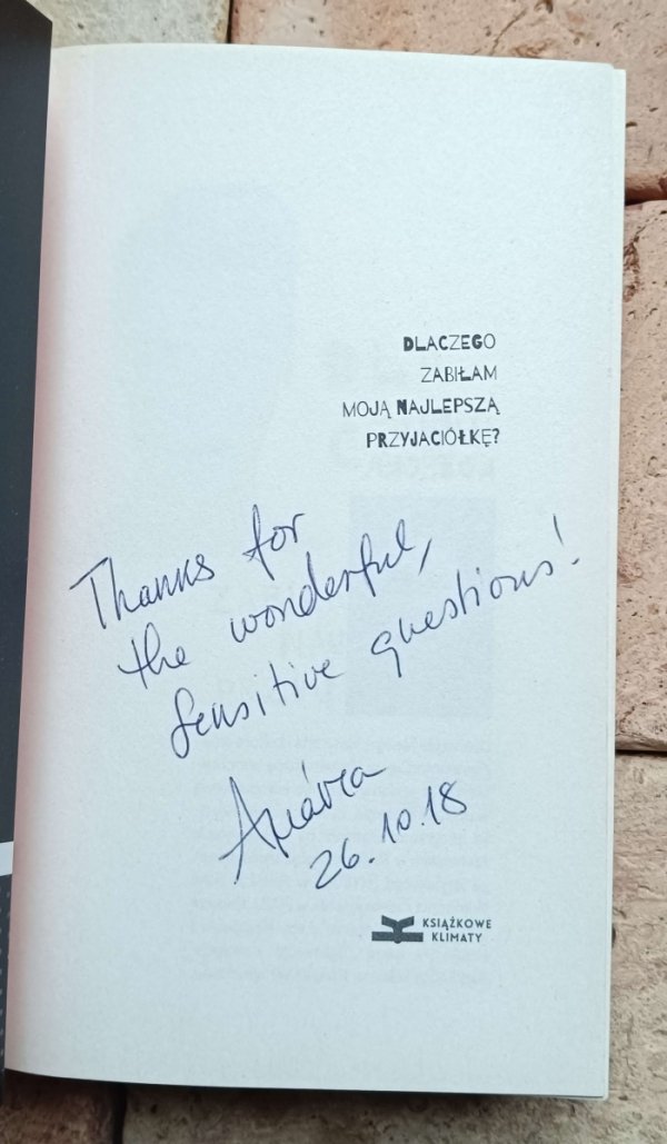 Amanda Michalopoulou - Dlaczego zabiłam moją najlepszą przyjaciółkę