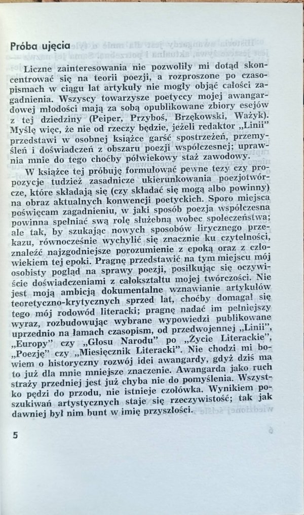 Jalu Kurek - Zmierzch natchnienia | Szkice o poezji