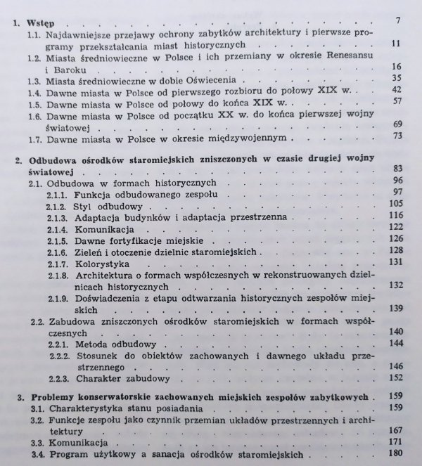 Bohdan Rymaszewski O przetrwanie dawnych miast