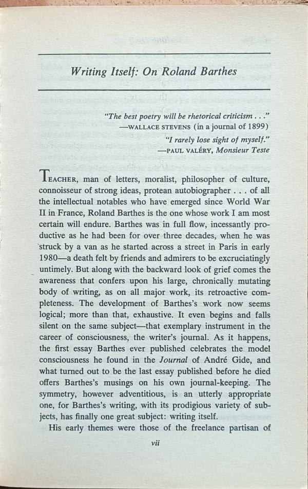 Roland Barthes - A Barthes Reader