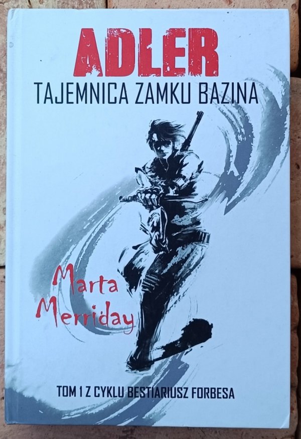 Okładka książki Adler. Tajemnica zamku Bazina autorstwa Marty Merriday