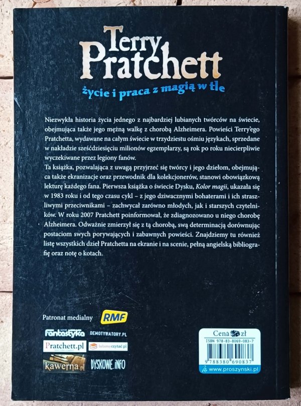 Craig Cabell • Terry Pratchett. Życie i praca z magią w tle - okładka