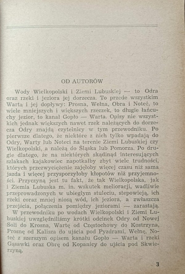 Wielkopolskie i lubuskie szlaki wodne. Przewodnik dla kajakowców