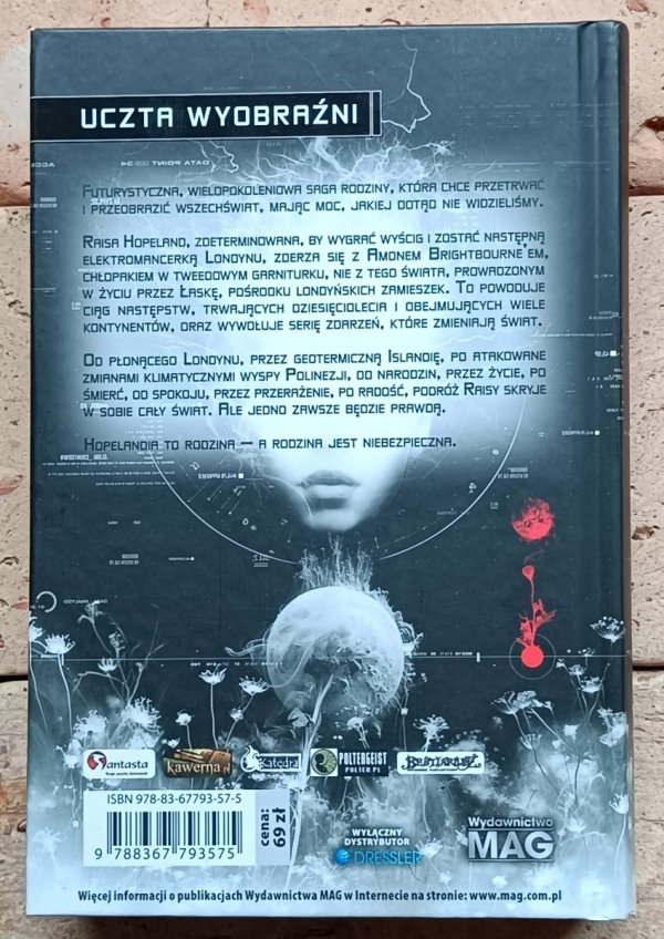 Ian McDonald - Hopelandia | Uczta wyobraźni - okładka