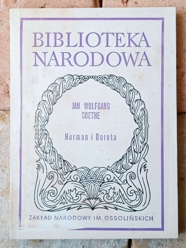 Jan Wolfgang Goethe • Herman i Dorota - okładka