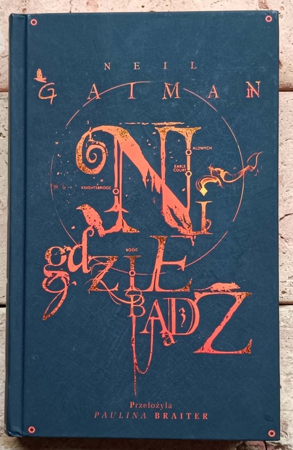 Neil Gaiman - Nigdziebądź - okładka