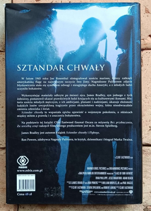 James Bradley - Sztandar chwały - okładka