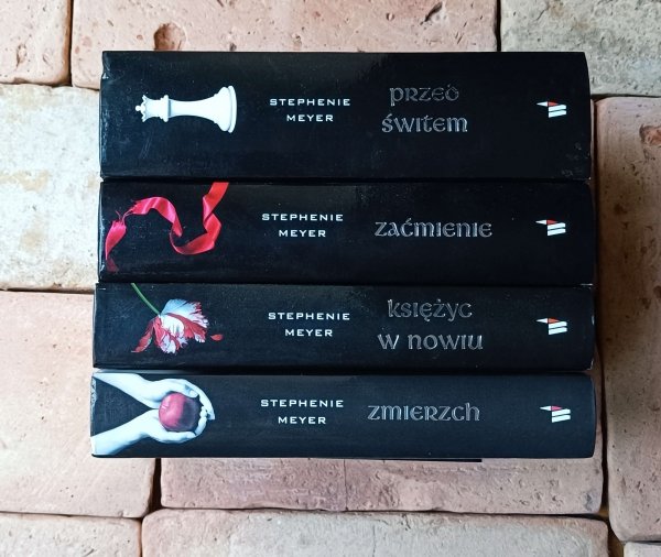 Stephanie Meyer Saga Zmierzch [Tomy I-IV] | TWARDA OPRAWA - okładka