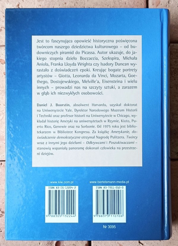 Daniel J. Boorstin • Twórcy. Geniusze wyobraźni w dziejach świata - okładka