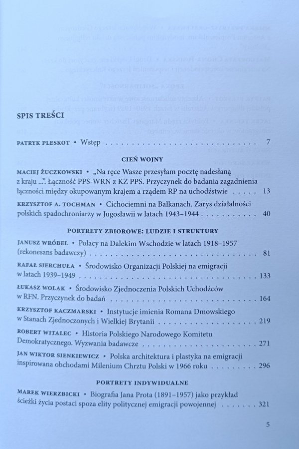 red. Patryk Pleskot • Z dziejów polskiej emigracji politycznej po 1939 roku. Ludzie, struktury, idee