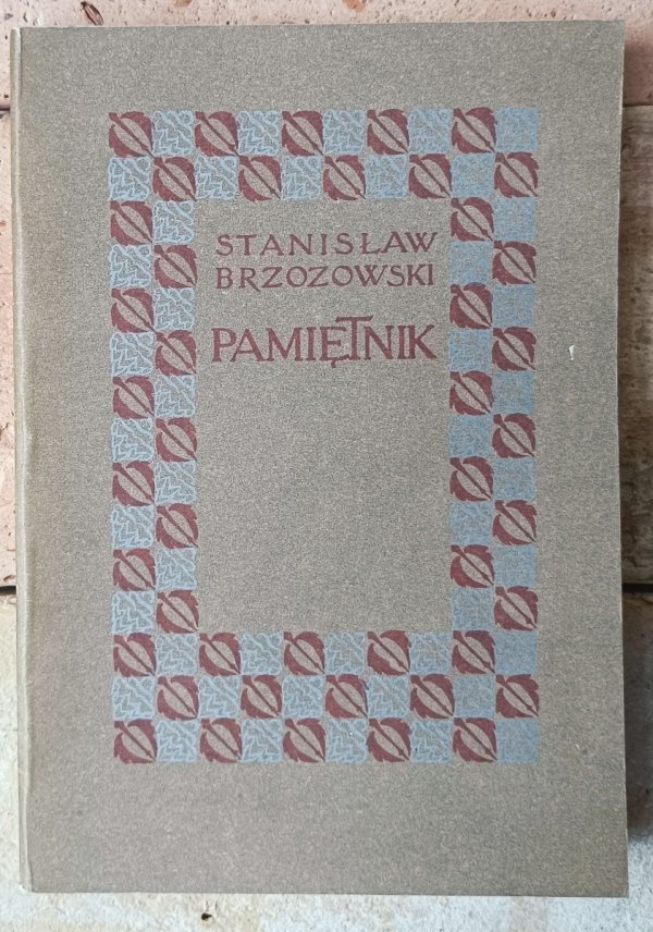 Stanisław Brzozowski • Pamiętnik  - okładka