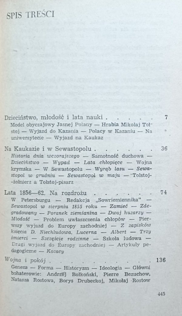 Antoni Semczuk • Lew Tołstoj  - okładka