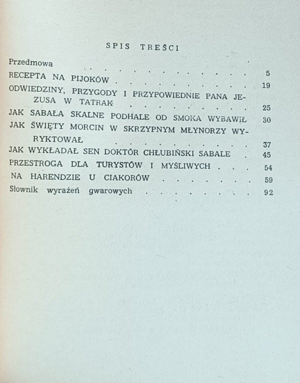 Stanisław Krzeptowski Biały - Gawędy Góralskie