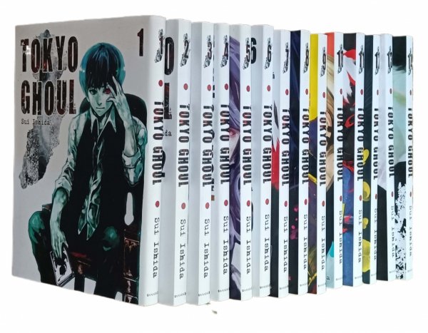 Sui Ishida • Tokyo Ghoul | 14 tomów | komplet - okładka
