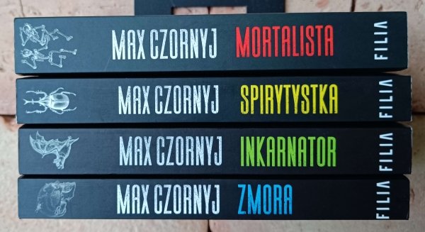 Max Czornyj x4 • Cykl Honoriusz Mond | komplet - okładka