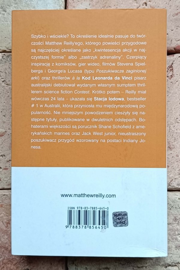 Matthew Reilly - Pięciu największych wojowników