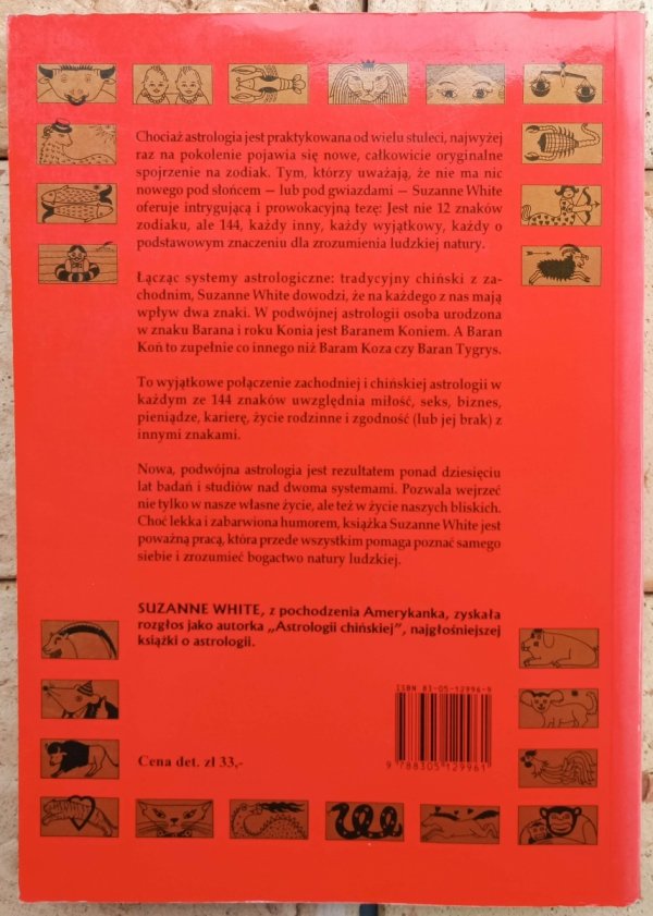 Suzanne White  Nowa podwójna astrologia - okladka