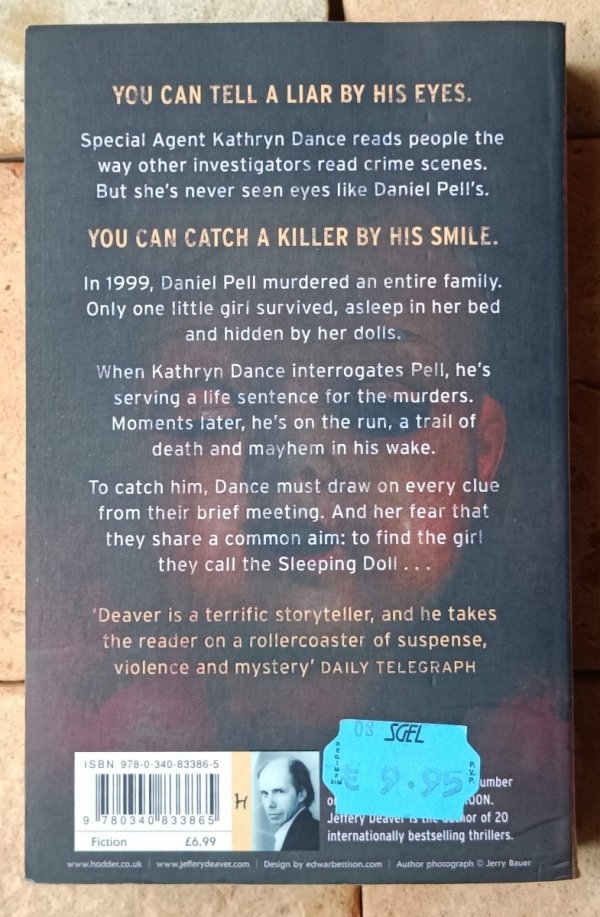 Jeffery Deaver • The Sleeping Doll - okładka