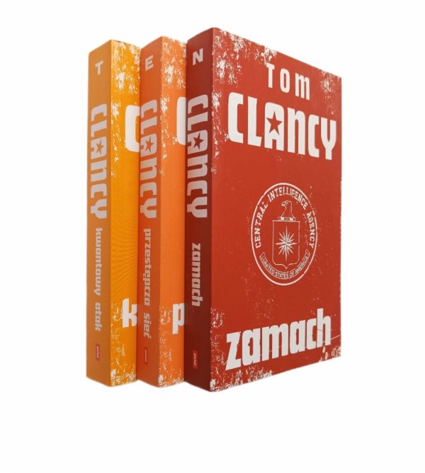 Tom Clancy • Cykl Kwant. Zamach + Przestępcza sieć + Kwantowy atak
