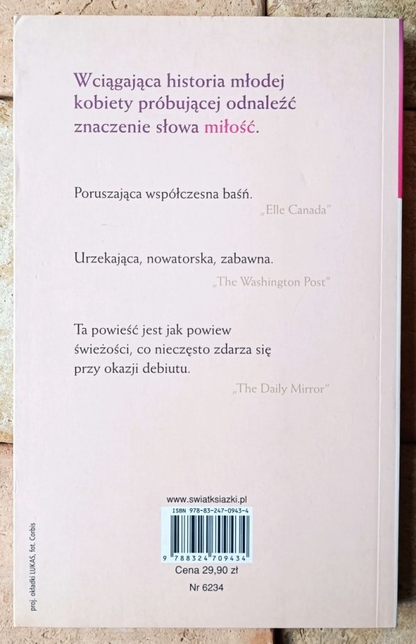 Julie Buxbaum • Przeciwieństwo miłości - okładka