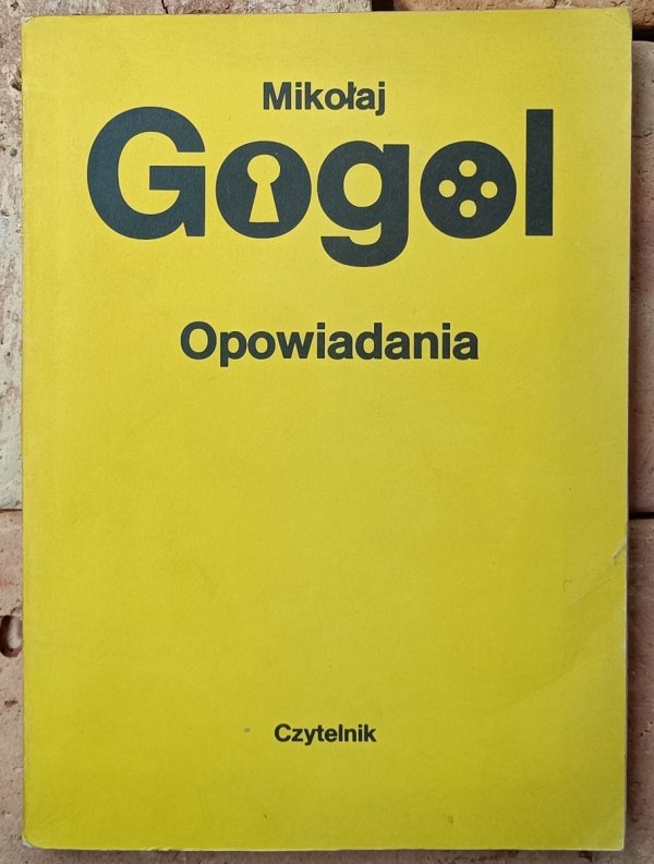 Okładka książki &quot;Opowiadania&quot; autorstwa Mikołaja Gogola.