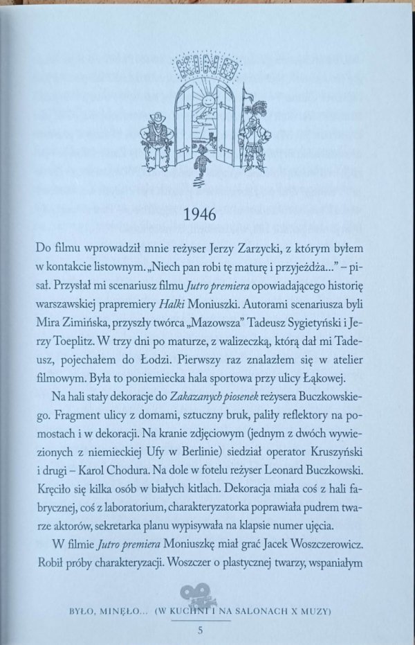 Stanisław Różewicz  Było, minęło... w kuchni i na salonach X muzy - fragment