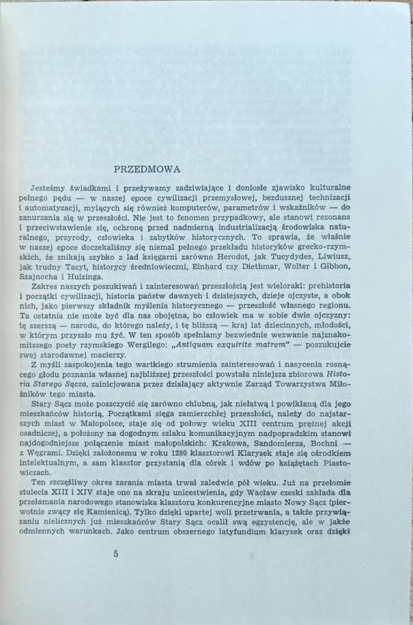 Henryk Barycz - Historia Starego Sącza od czasów najdawniejszych do 1939 roku
