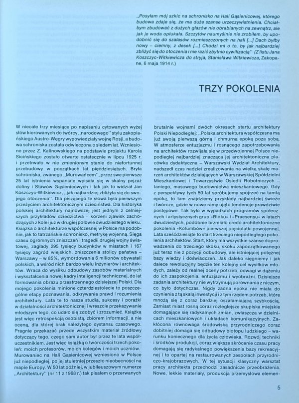 Przemysław Szafer • Współczesna architektura polska