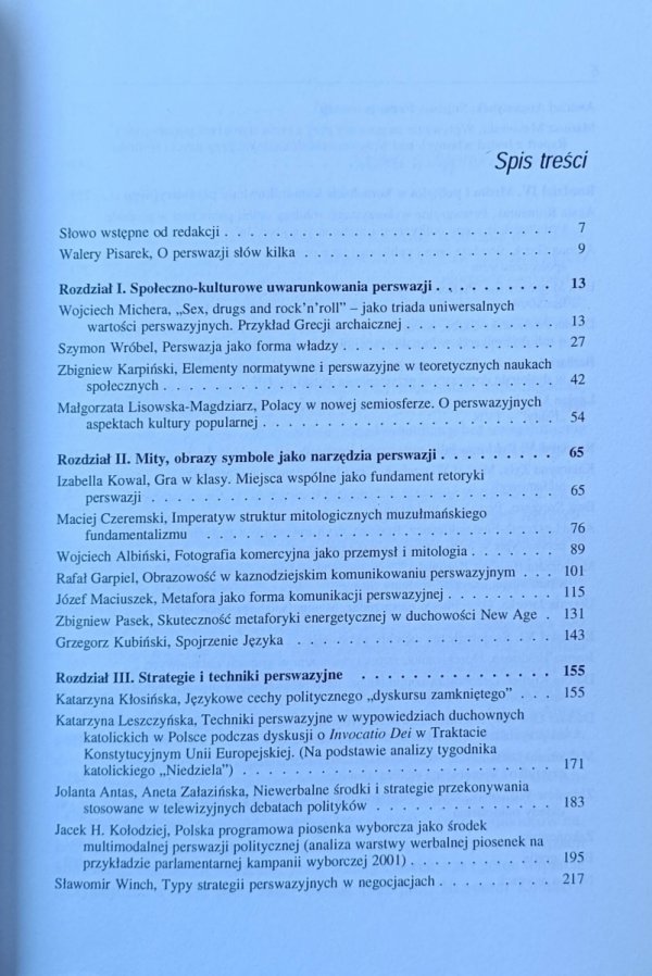 Rafał Garpiela  Sztuka perswazji